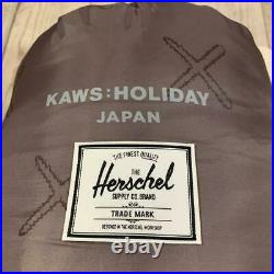 KAWS HOLIDAY JAPAN Herschel Sleeping bag & Tote bag Not for sale RARE