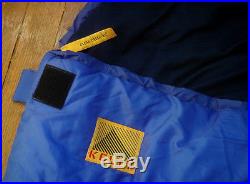 KELTY Clear Creek 20 Degrees Adult Sleeping Bag Blue Mummy Camping Outdoor