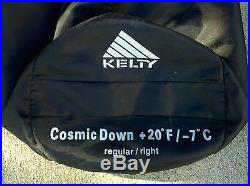 KELTY Cosmic Down +20F / -7C, Regular, Right Hand Zipper, Down Sleeping Bag