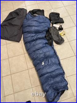 Katabatic Gear Flex 15 Quilt 900 FP Goose Down 6'6 Size, With Hood