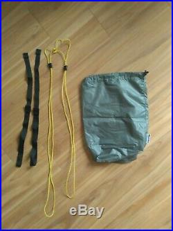 Katabatic flex 22F backpacking quilt, 850fp goose down, reg width, 6ft height