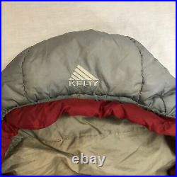 Kelty Cosmic Down 0 Degree 78x31 Red Insulated Warm Mummy Sleeping Bag