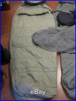 Kelty Military Sleep System Varicom Sleeping Bag Set Afsoc (5) Piece Bivy Gamma