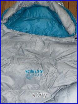 Kelty Sleeping Bag Womens Down Trailogic SB 41F Hiking Camping 800 Fill, One use