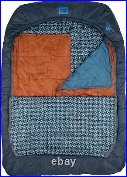 Kelty Tru. Comfort Doublewide 20 Degree Sleeping Bag 2P Pageant Blue/Hiker