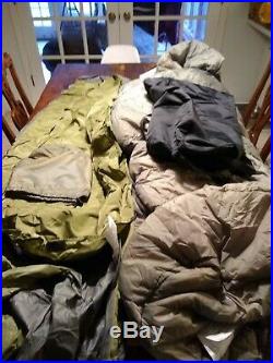 Kelty VariCom Gamma sleeping bag and bivy with sacks Never Used