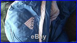 Kelty ultralight weight backpacking down sleeping bag +20 EXC condition