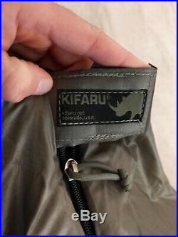 Kifaru 20 Degree Slick Bag XL withZipper Baffle Lightly Used Excellent Condition