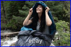 Klymit KSB 35 Degree Down Hybrid Sleeping Bag Camping Backpacking-Factory Second
