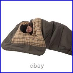 Kodiak Canvas 3101 Z Top XLT 0F Camping Sleeping Bag + Duffel Carry Bag Comfort