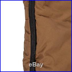 Kodiak Canvas Flannel -10 Degrees Sleeping Bag Cotton Canvas Shell Double Layer