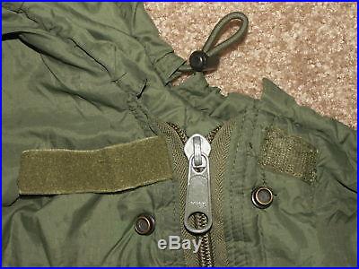 LIGHT WEIGHT ARMY MSS GREEN PATROL SLEEPING BAG US MILITARY ISSUE G/VG