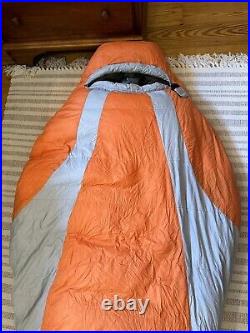 LL Bean -20°F Down Sleeping Bag Long LH 750 Fill EUC