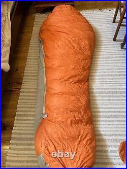LL Bean -20°F Down Sleeping Bag Long LH 750 Fill EUC