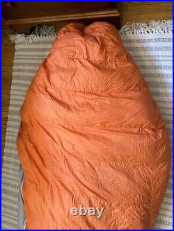 LL Bean -20°F Down Sleeping Bag Long LH 750 Fill EUC