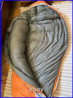LL Bean -20°F Down Sleeping Bag Long LH 750 Fill EUC