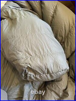 LL Bean -20°F Down Sleeping Bag Long LH 750 Fill EUC