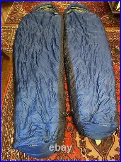 LL Bean Mt. Katahdin 650 down fill zero-degree Mummy bags (2) with bags