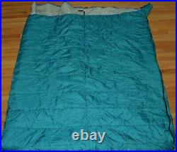 LL Bean Sleeping Bags Outdoor Camping His 80x40 & Her 75x34 HolloFil 808 withSacks