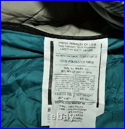 LL Bean Sleeping Bags Outdoor Camping His 80x40 & Her 75x34 HolloFil 808 withSacks