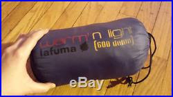 Lafuma Warm'n Light 600 down mummy sleeping bag