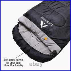Large 0 Degree Sleeping Bags for Adults Cold Weather Sleeping Bag Camping