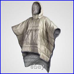 Lazy Sleeping Bag Outdoor Camping Lazy Sleeping Quilt Winter Travel Poncho