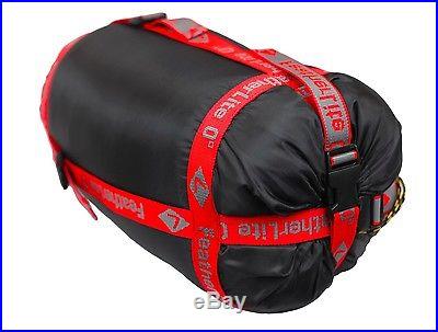 Ledge Sports Featherlite 0 Ultra light mummy sleeping bag