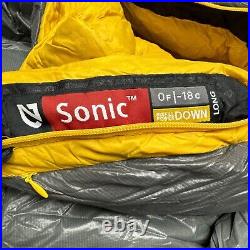 Long Sleeping Bag Duck Down Nemo Sonic 0°