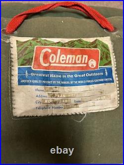 Lot of 2 Vintage 70s Coleman Sleeping Bags Camping Ducks See Description