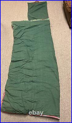 Lot of 2 Vintage 70s Coleman Sleeping Bags Camping Ducks See Description