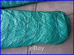 Lot of 2 Vintage North Face by Sierra Designs Down Mummy Sleeping Bag Lightweigh