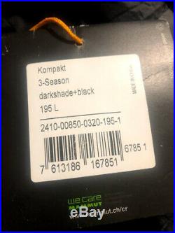 MAMMUT Ajungilak Kompakt 3-Season 195 L Dark Shadow / Black UVP 161.96