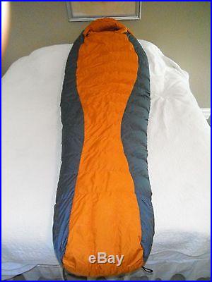 MARMOT COULOIR DL SLEEPING BAG 0F/-18C 800 DOWN FILL POWER