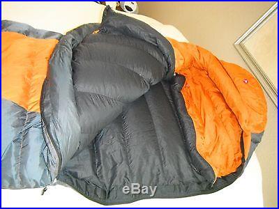 MARMOT COULOIR DL SLEEPING BAG 0F/-18C 800 DOWN FILL POWER