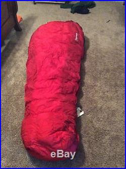 MARMOT CWM MEMBRAIN -40 sleeping bag Size Long 6'6 NWT