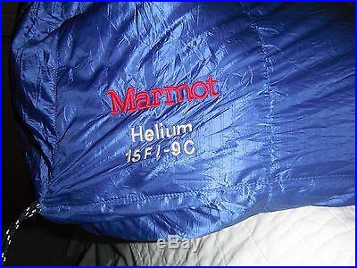 MARMOT HELIUM 15 SLEEPING BAG ULTRALITE