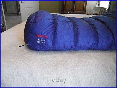 MARMOT HELIUM 15 SLEEPING BAG ULTRALITE