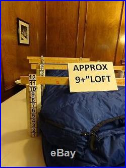 MARMOT MOUNTAIN WORKS GORETEX GOPHER DOWN LONG SLEEPING BAG +2Pads