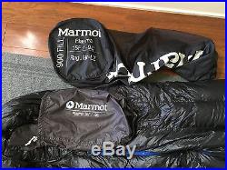 Marmot Plasma15 Degree Down Ultralight Sleeping Bag Excellent Condition