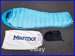 MARMOT Women's Pinnacle 800 Fill Down Ultralight +15 Sleeping Bag 2 lbs 8 oz