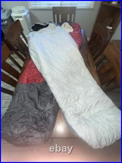 MEC Mountain Equipment Co Winterhawk -7C Long & Quest Classic Sleeping Bag Lot