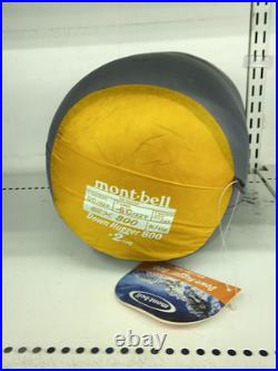 MONT-BELL sleeping bag 1121296 down hugger 800 #2 long Used
