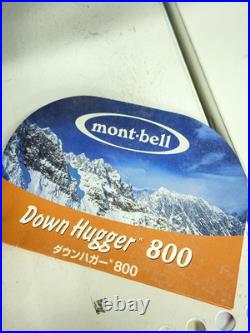 MONT-BELL sleeping bag 1121296 down hugger 800 #2 long Used