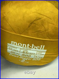 MONT-BELL sleeping bag 1121296 down hugger 800 #2 long Used