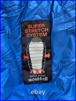 MONT-BELL sleeping bag 1121616 super stretch down hugger 4 Used