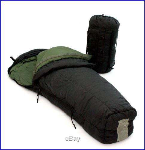 MSS Military Modular Sleep System 3PC Temps 50 to -10° -Good Cond