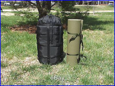 MSS Military Modular Sleep System Sleeping Bags VG + New Foam Sleeping Pad Mat