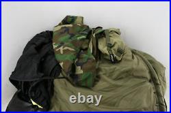 MT All Season Multi Layered Sleeping Bags w Bivy Cover Woodland Camouflage