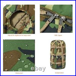 MT Military Modular Rifleman GM Sleeping Bag 2.0 with Bivy Cover, Woodland